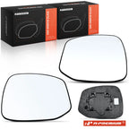 Pair Manual Mirror Glass for Honda Civic (2012–2013) Sedan Coupe 2Dr 4Dr