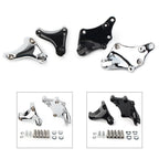 2X Rear Footrest Peg Mount Bracket for Harley Sportster XL1200C (2014–2021)