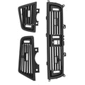 3X Air Vent Grille for BMW 520i 520d 525i 528i 530i 535i GT (2010–2016) Black