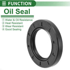 Set of 5 Oil Seal Rotary Shaft Seal NBR Rubber 35x56x8mm
