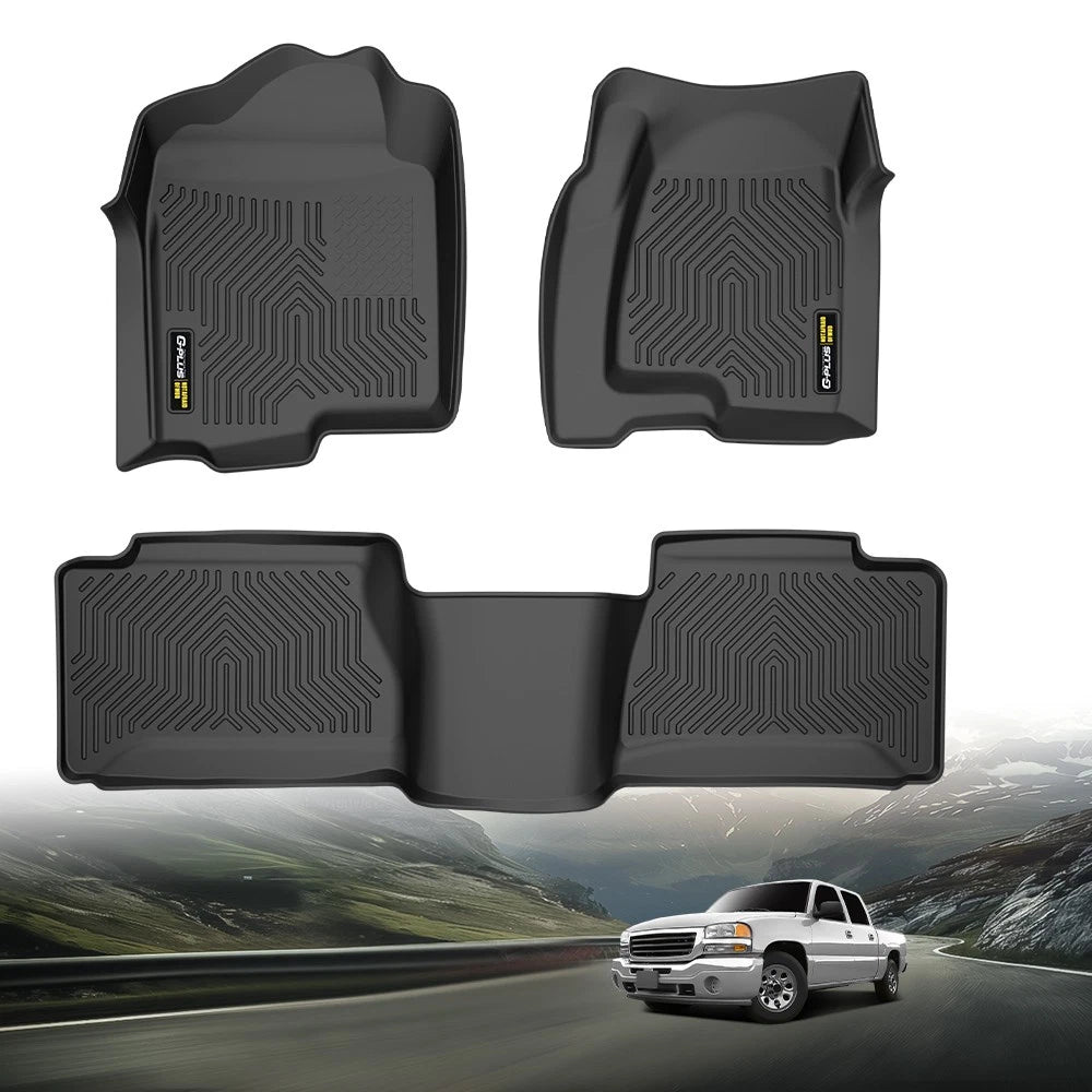 TPE Floor Mats for Chevy Silverado/GMC Sierra (1999–2006)