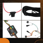 4-Pin Trailer Tow Harness for Mazda CX-5 (2017–2024) 56377