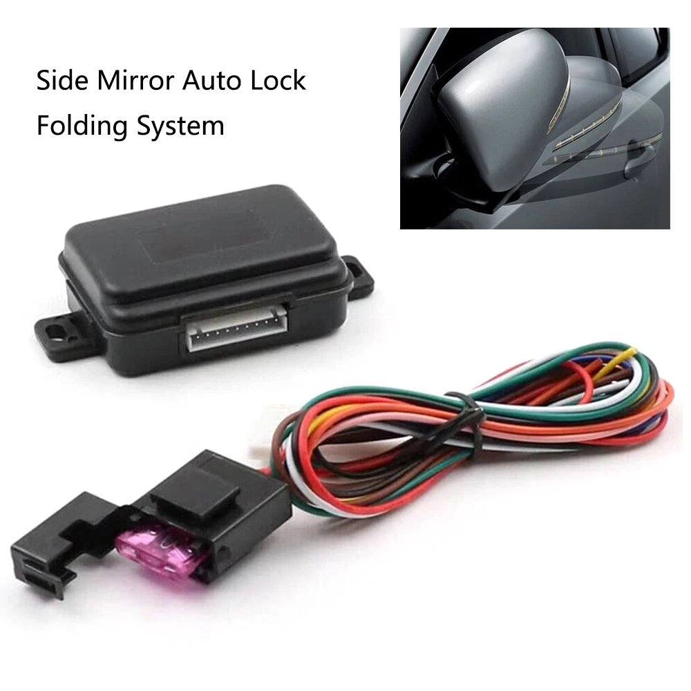 Folding Side Rear View Mirror Closer System for Auto Car Vehicle