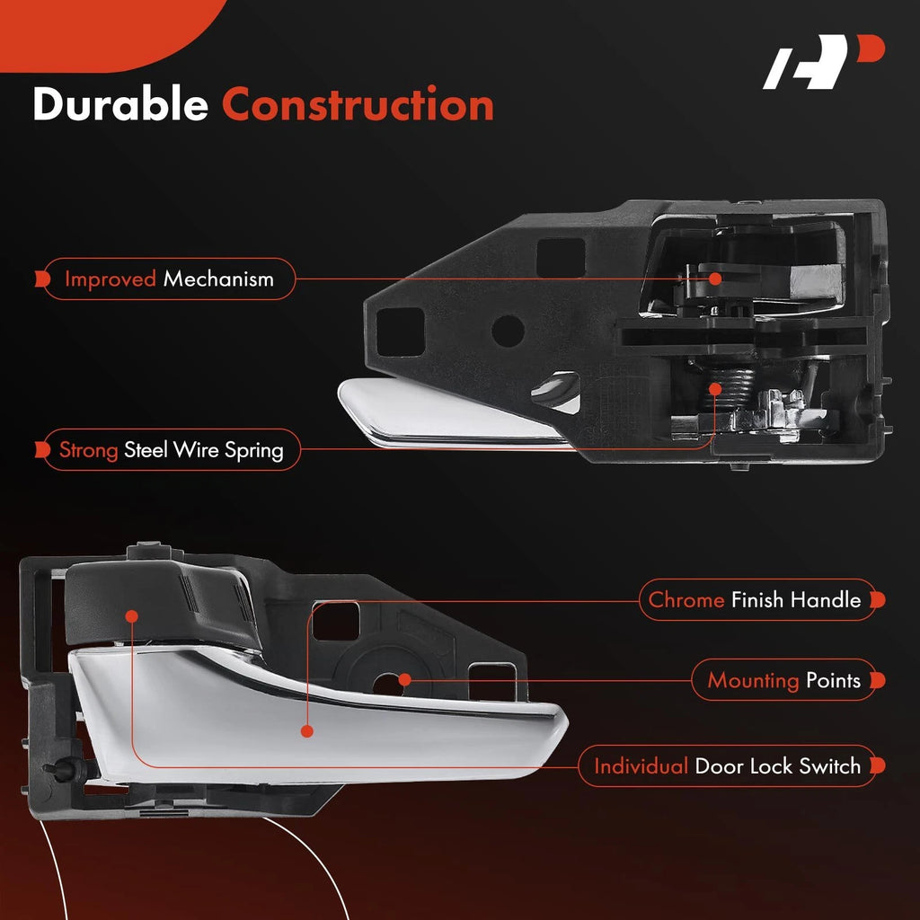 Interior Door Handle Front Left for Toyota Camry RAV4 Prius (2018-2023)