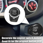 Start Stop Button Cover Sticker Kit for BMW 2 3 4 5 6 7 X1 X2 X3 X4 X5 (2012–2020)