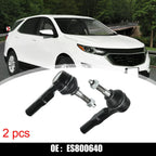 2pcs Outer Tie Rod ES800640 for GMC Terrain (2010–2017) & Chevrolet Equinox (2010–2017)