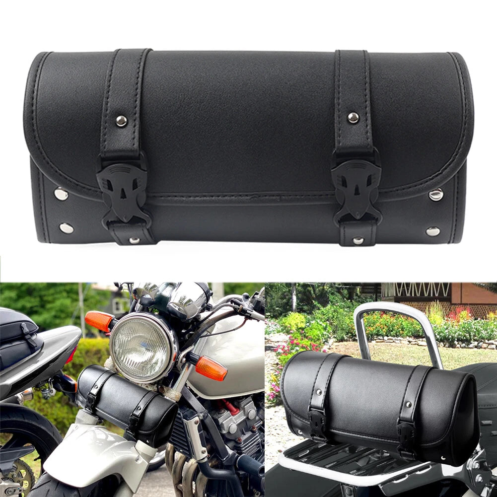 Fork Tool Bag Pouch for Universal Motorcycles (Matte Black)