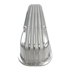 Polished Tall Aluminum Valve Covers w/o Hole for Pontiac 350 389 400 (1967–1970)