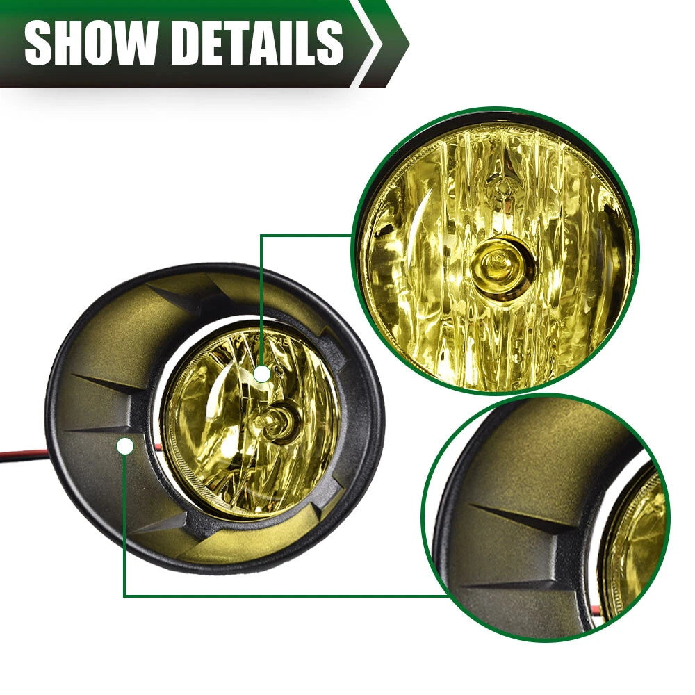 Fog Lights for Chevy Camaro (2010–2013) - Yellow Lens
