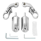 Chrome 1 1/4" Short Pegstreamliner Highway Engine Guard Footpeg for Harley