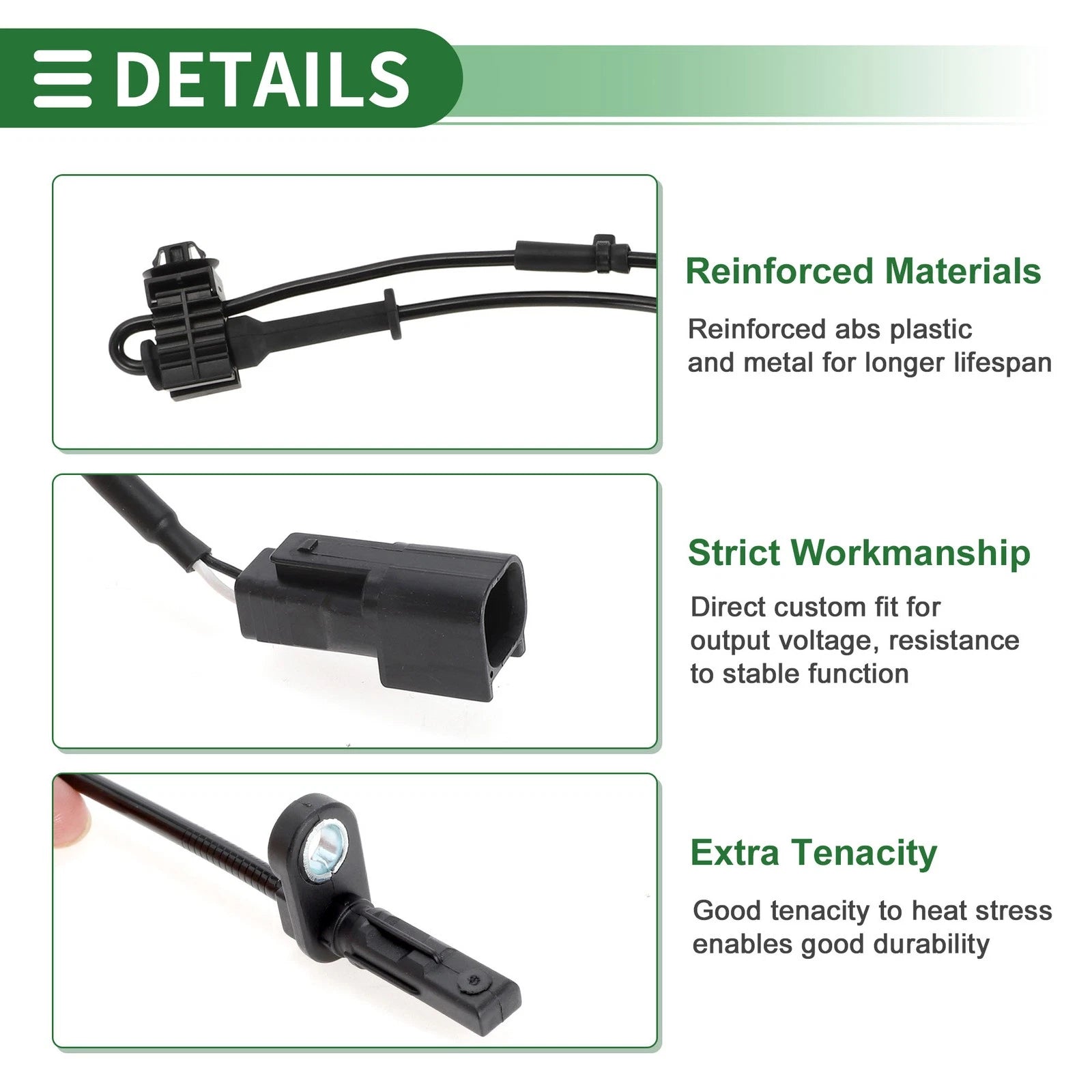 ABS Wheel Speed Sensor No.KA0G4370X for Mazda CX-5 (2017–2020)
