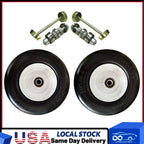 2 Pack Puncture Proof Flat Free Tires for Exmark Toro Mowers (13x5x6)
