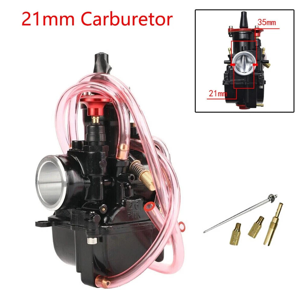 21mm Carburetor for PWK21 ATV 50cc-110cc (2T 4T)