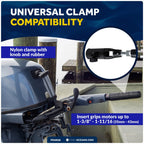 Universal U-Joint Telescopic Tiller Extension Handle (36" – 53")