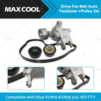 Drive Fan Belt Auto Tensioner Pulley for Hilux KUN16 KUN26 (2005–2015) 1KD-FTV