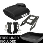 Matt Trunk Backrest Mount Rack for Harley Touring Road Glide (2014–2023)