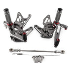 Grey Rearset Foot Pegs for Suzuki Hayabusa GSX1300R (1999-2020)