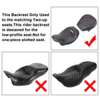 Front Backrest Pad for Harley Touring CVO Road Electra Glide (2009-2023)