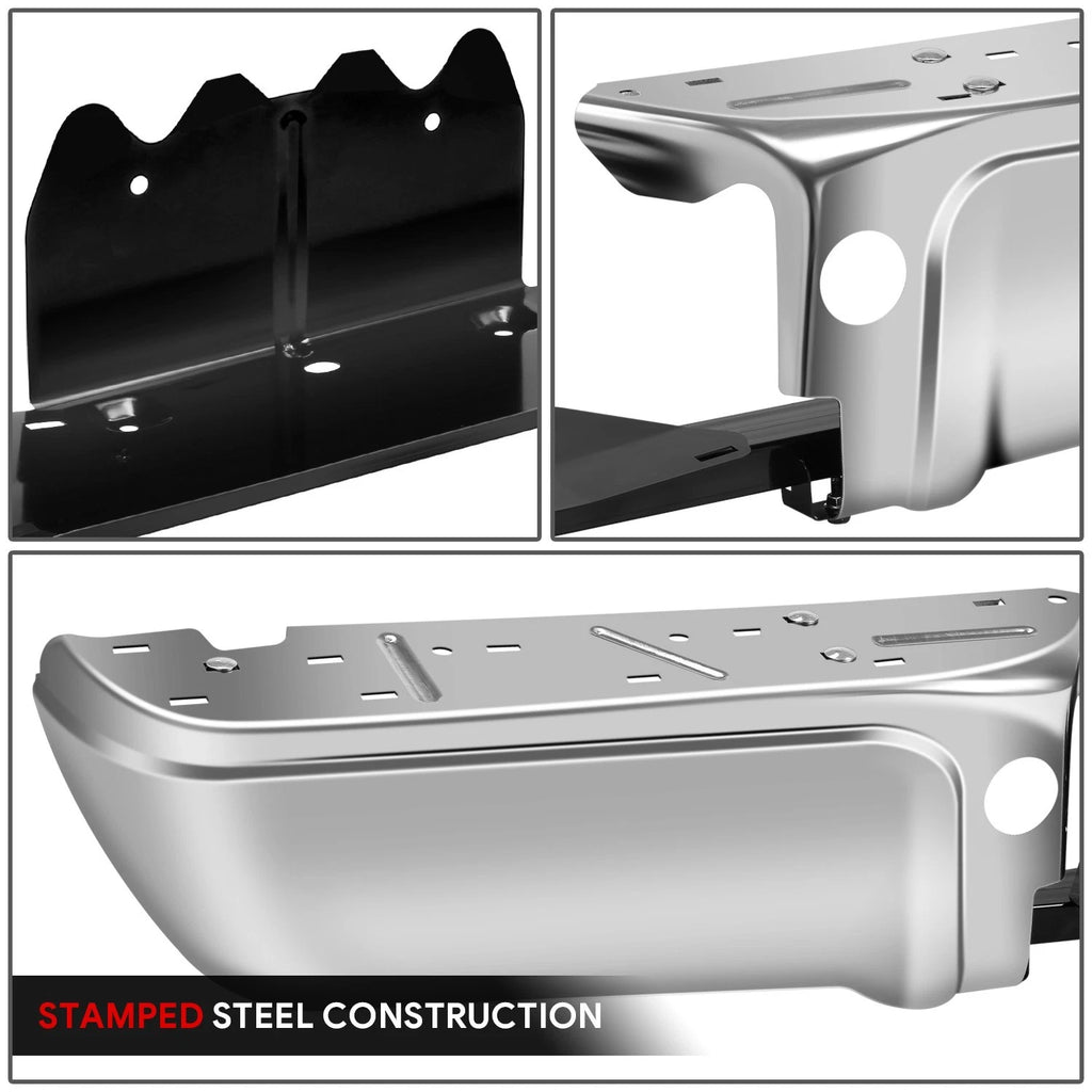 Chrome Rear Step Bumper for Ford F-250 F-350 SD (2008–2016)