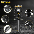 Set of 2 Front Complete Struts for Buick LeSabre & Cadillac DeVille