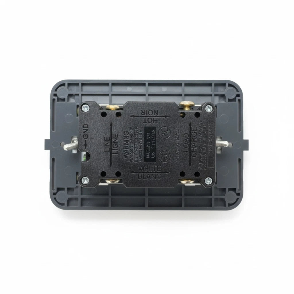 GFCI Socket Outlet 20 Amp 125 Volts for Vimar Idea (16296)