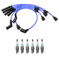 NGK 7mm Wire Set & Denso Iridium Spark Plug Kit for Avenger Cirrus (1995–2000)