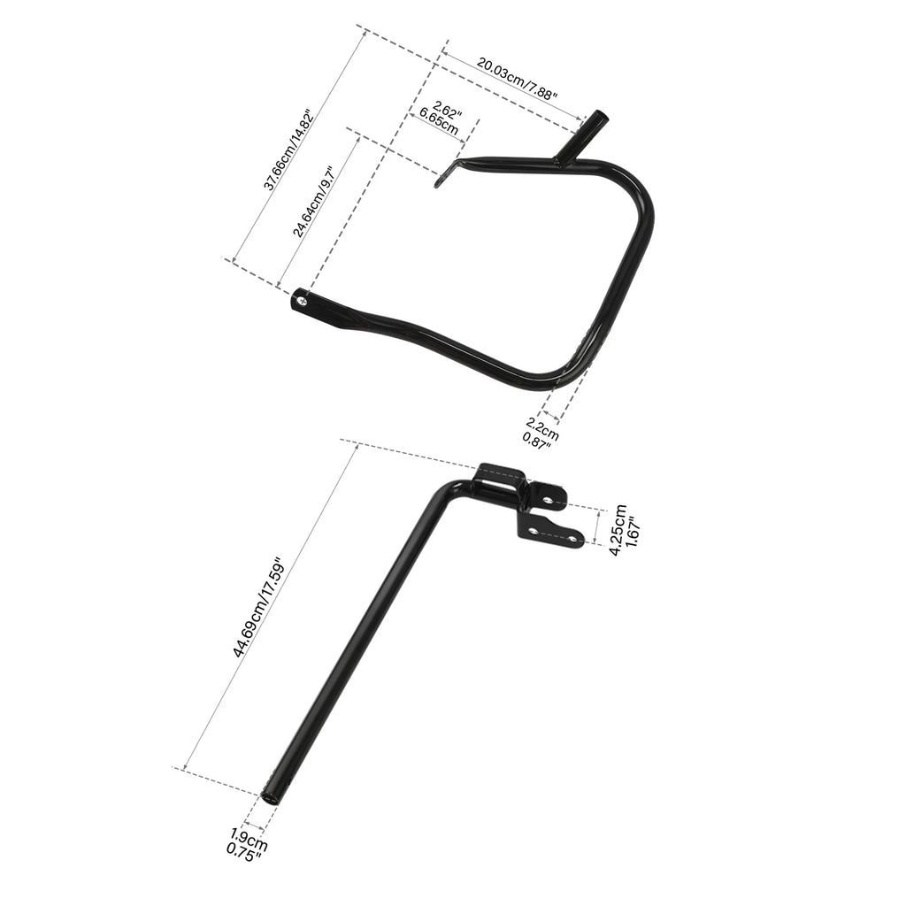 Saddlebag Bracket Guard Crash Bar for Harley CVO Road Glide (2023–2025) FLTRX 24