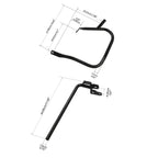 Saddlebag Bracket Guard Crash Bar for Harley CVO Road Glide (2023–2025) FLTRX 24
