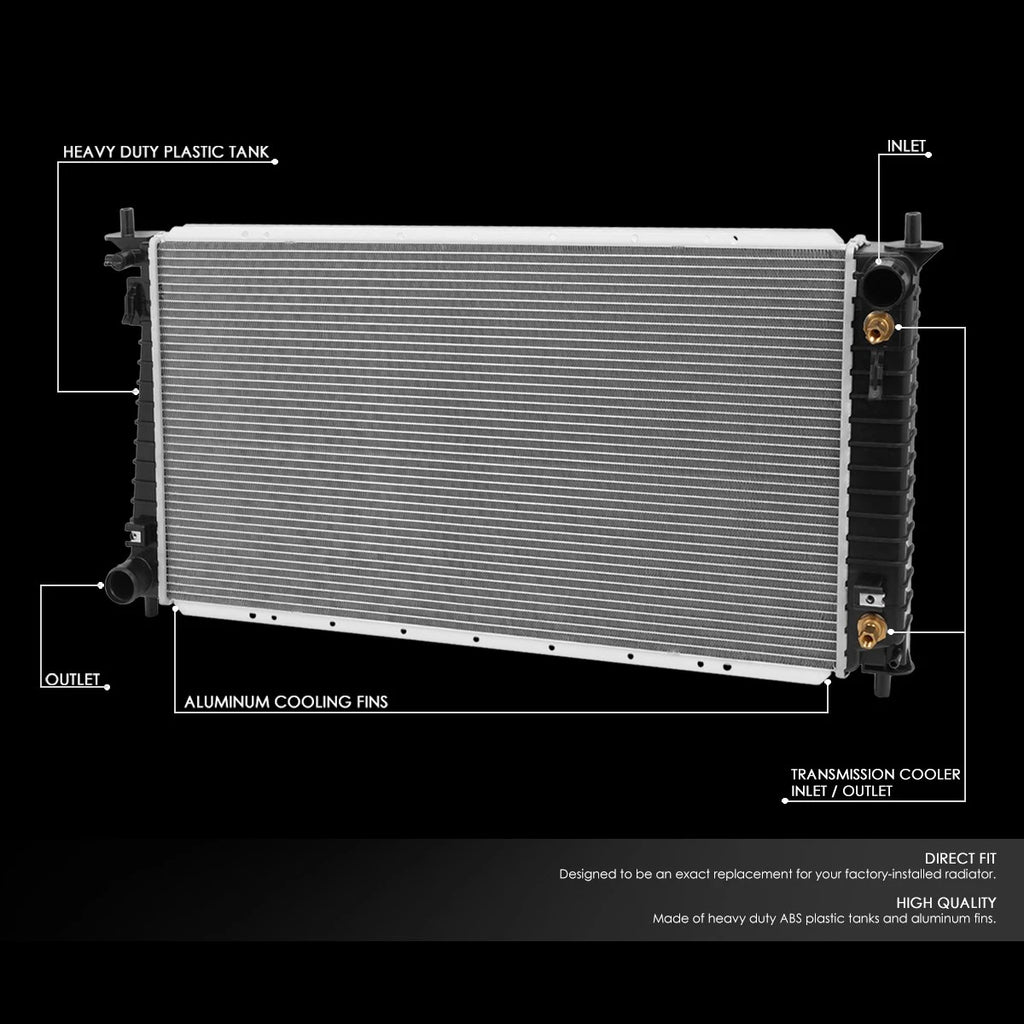 Aluminum Radiator for Ford F150 F250 Expedition 4.2L 4.6L (1997–1998) DPI 2141