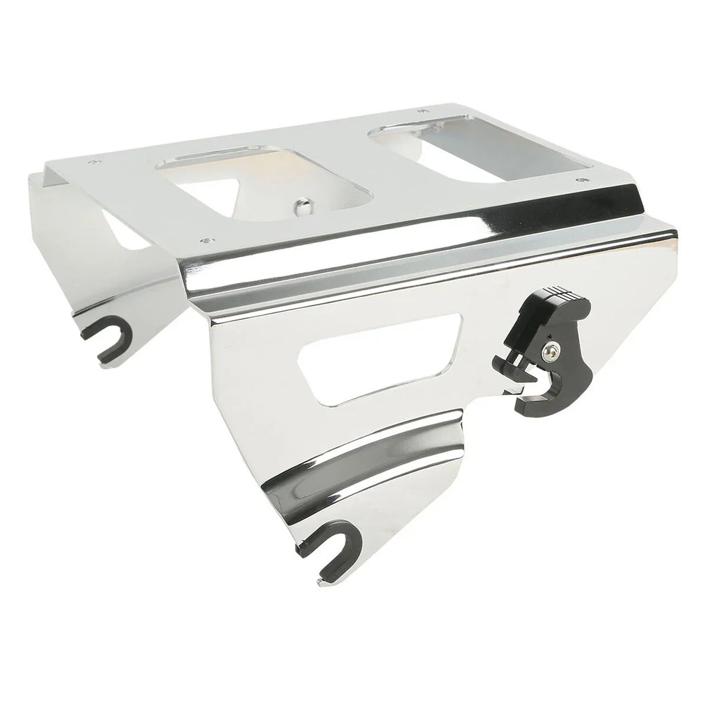 Chrome Detachable Solo Mount Rack for Harley Touring (2009-2013)
