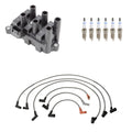 Denso Ignition Coil Wires & 6 Bosch Platinum Spark Plugs for F-150 (1997–2003)