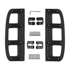 Matte Black Driver Footboard for Harley Road King, Glide (2009-2024)