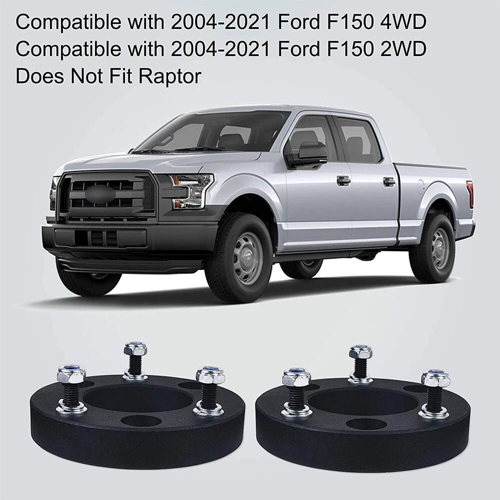 3" Front Leveling Lift Kit for Ford F150 (2004–2024) 2WD 4WD