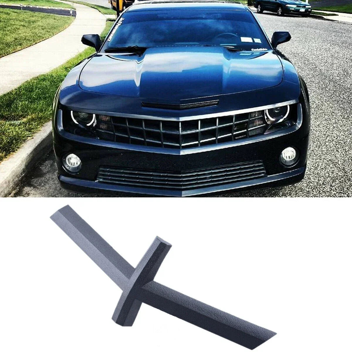 Front Grille Emblem Bowtie Delete for Chevrolet Camaro (2010–2013)