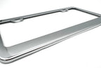 Chrome Steel License Plate Frame 2 Hole Replacement for US Standard Plate (2000–2026)