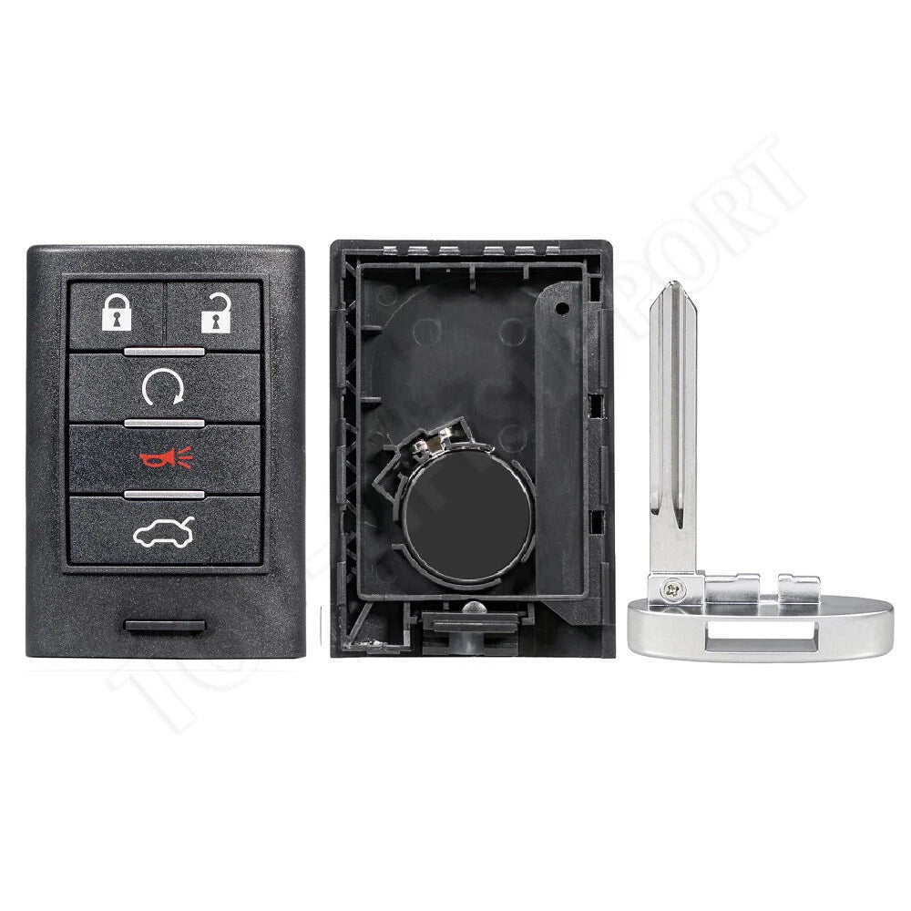 2 Key Fob Remote Shell Cases for Cadillac CTS STS (2008–2013)