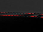 Leather Console Lid Armrest Cover for Cadillac Allante (1987–1992) Red Stitch