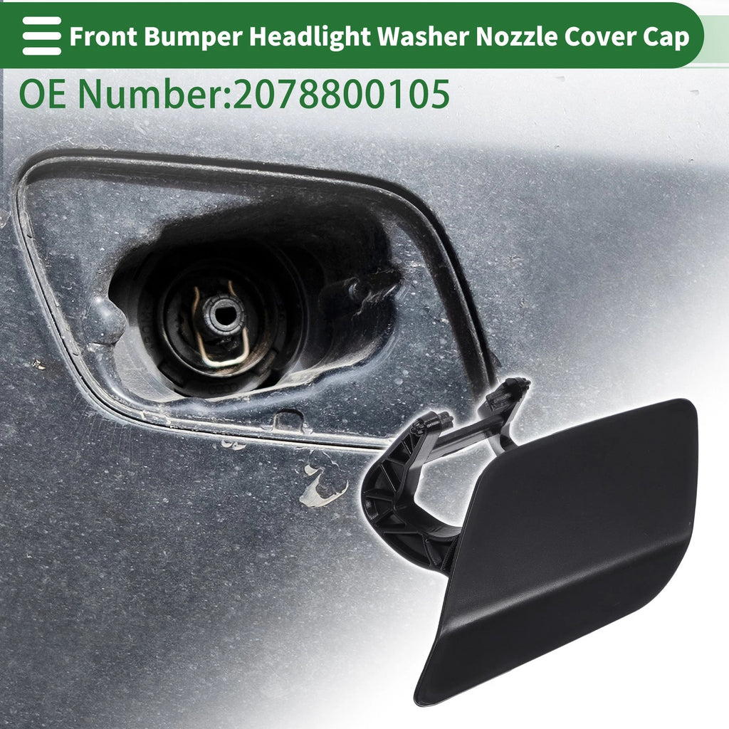 Bumper Headlight Washer Nozzle Cover Cap for Mercedes-Benz E400 (2014–2016)