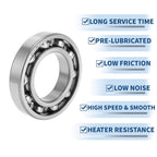 Deep Groove Ball Bearing 70x125x24mm for Scooter Skateboard (P0)