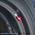 Set of 4 Aluminum Tire Rim Valve Air Port Dust Cover Stem Caps RT011 for