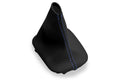 Leather Manual Shift Boot Cover for BMW E28 (1982–1988) Blue Stitch