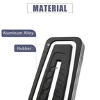 3 Pcs Accelerator & Brake Pedal Covers Set for BMW X3 X4 - Metal Rubber