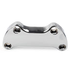 1" Bar Smooth Handlebar Riser Top Clamp for Harley Dyna Softail Sportster Chrome