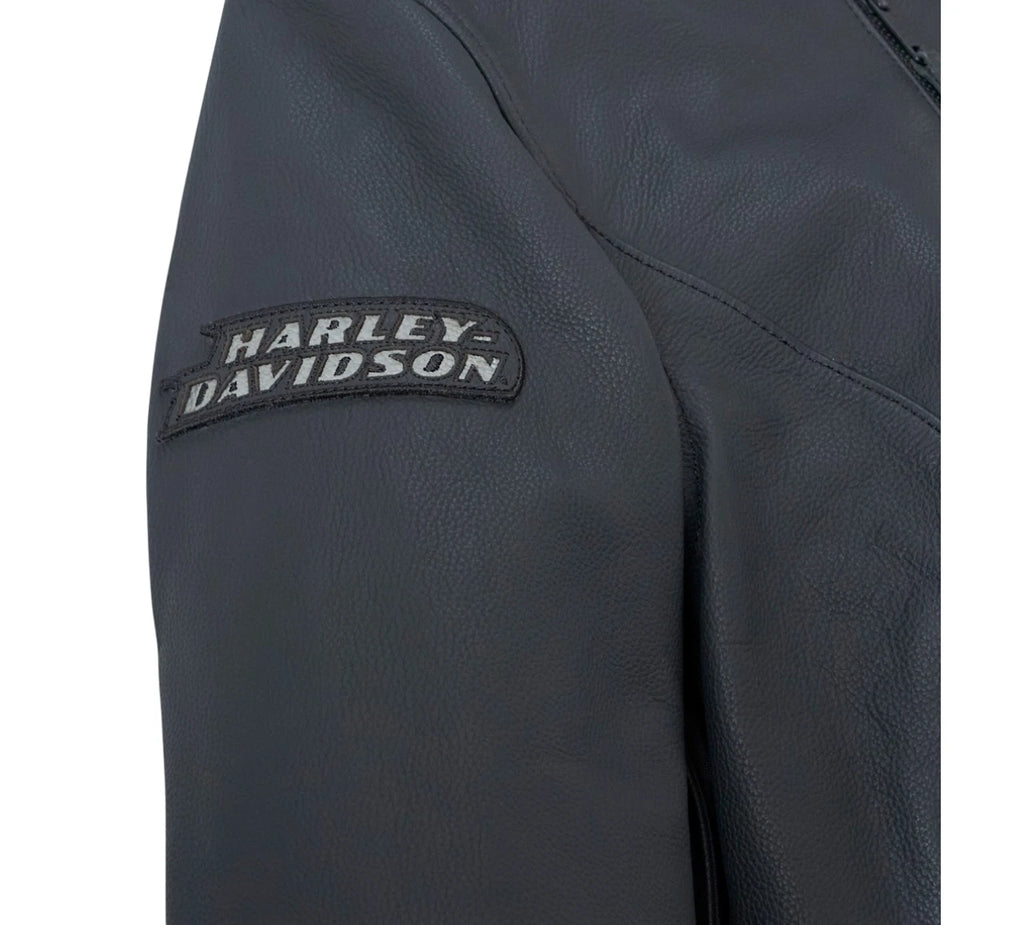 Harley-Davidson Women's Paradigm Triple Vent Leather Jacket XL 98100-24VW