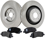Front Brake Disc and Pad Kit for Dodge Avenger Chrysler 200 (2013–2014)