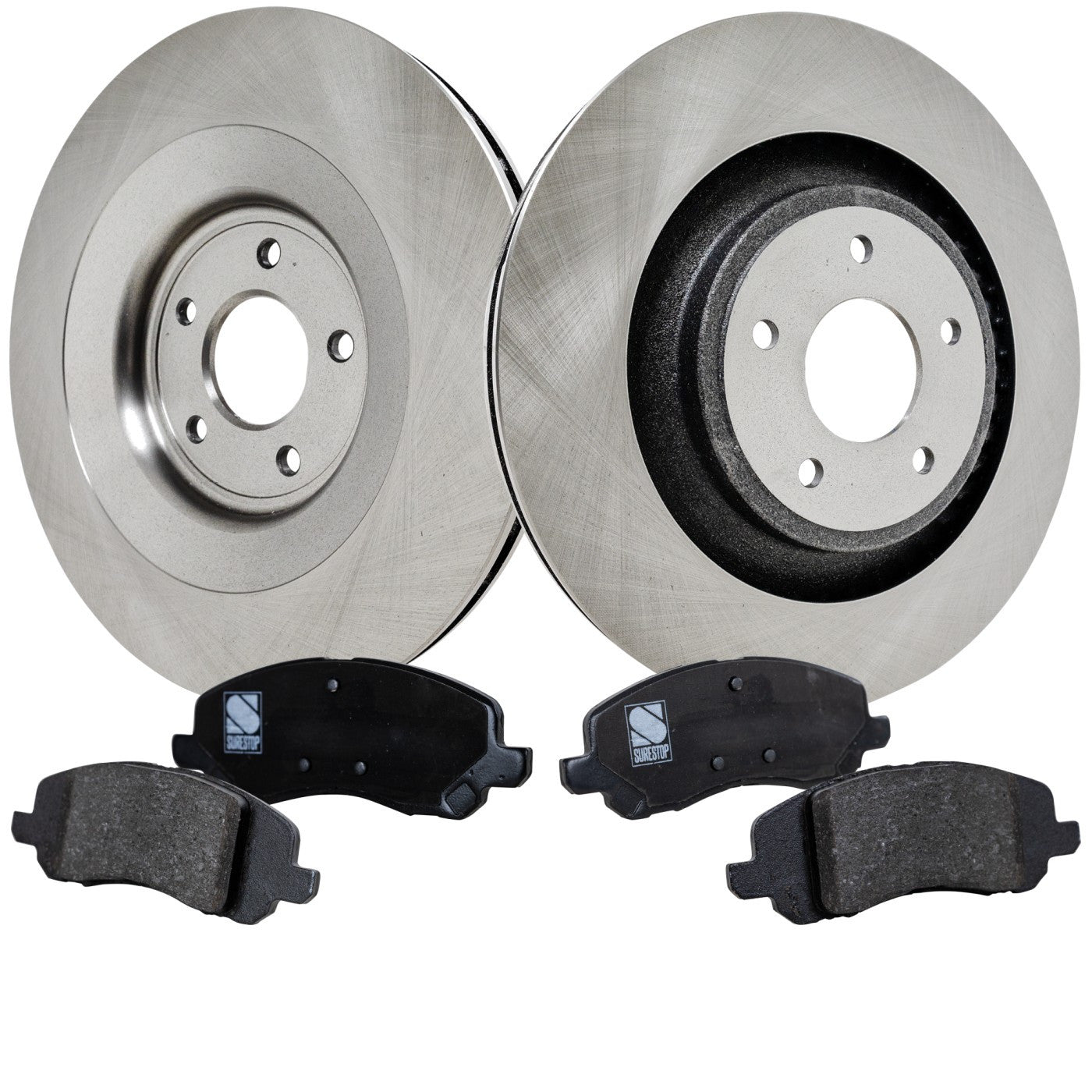 Front Brake Disc and Pad Kit for Dodge Avenger Chrysler 200 (2013–2014)