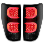 Smoke Black LED Tail Lights for Ford F150 (2009–2014)