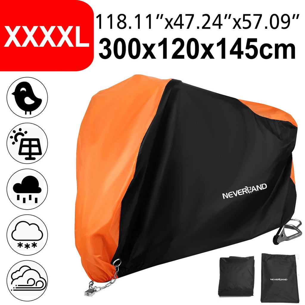 Waterproof Motorcycle Cover for Harley-Davidson (XXXXL)
