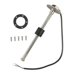Fuel Water Tank Level Sensor + 52mm Fuel Level Gauge for Marine Boat (0-190ohms)