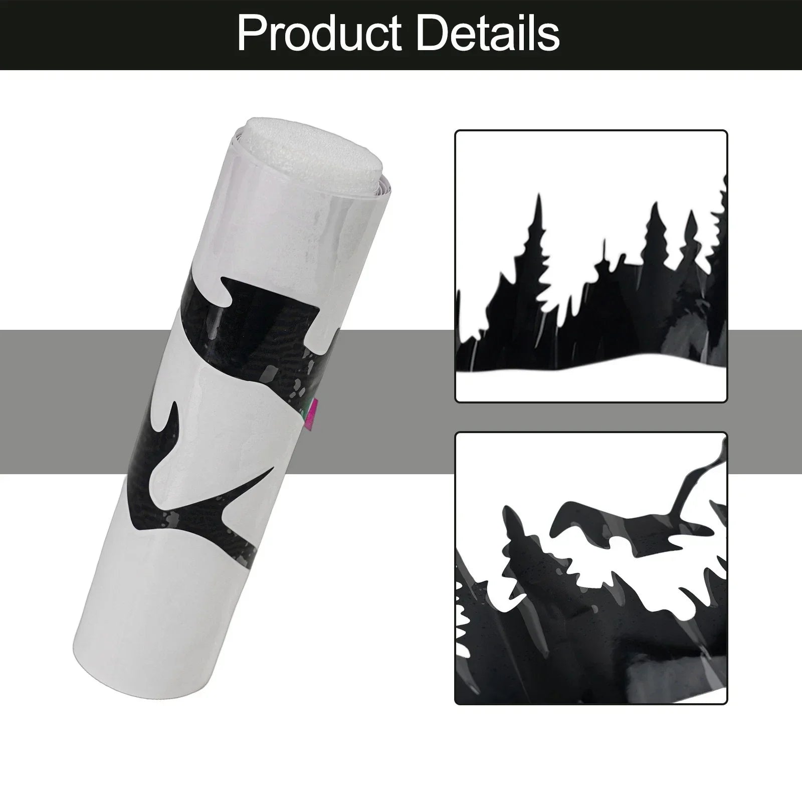 Decal Sticker 100x17CM Black Left for Truck Car Exterior Accessories